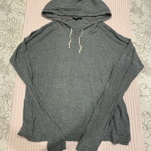 Brandy Melville Gray Hoodie Size OS